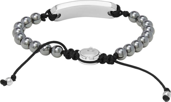 Immagine prodotto Diesel Perline (25 cm, Acciaio inossidabile, Tessuto, Agata)