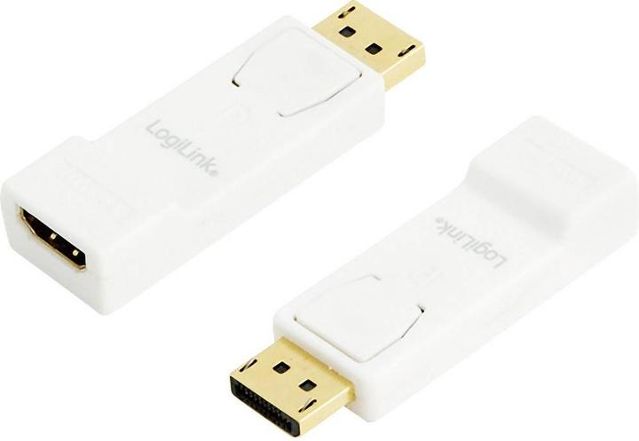 LogiLink DisplayPort zu (HDMI, 6.40 cm)