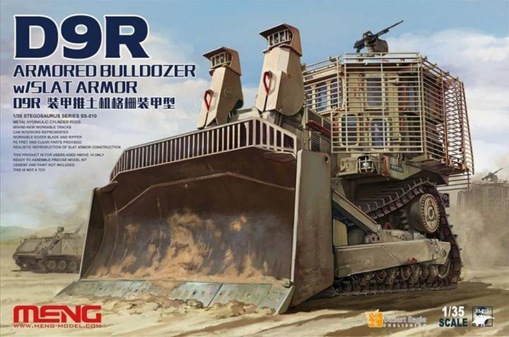 Image du produit Meng-Model D9R Bulldozer armé W/Slat Armor