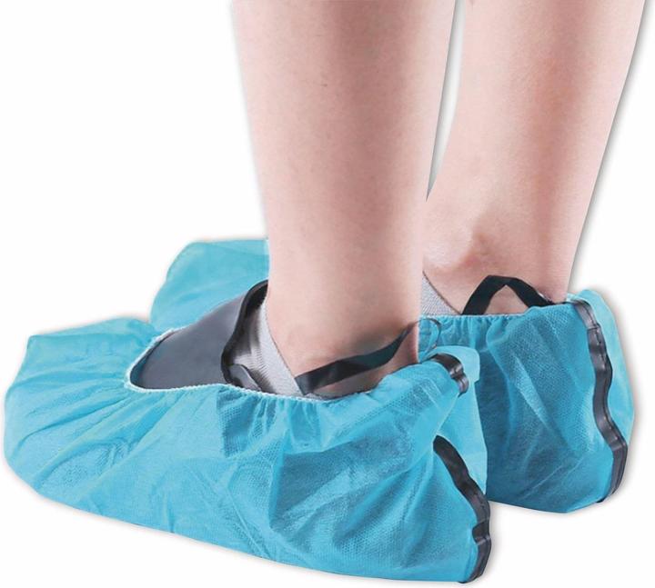 Produktbild Quadrios ESD-Schuhüberzieher 10 St. Blau (Überziehschuhe, Statikschutz)