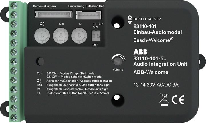 Busch-Jaeger Built-in audio module