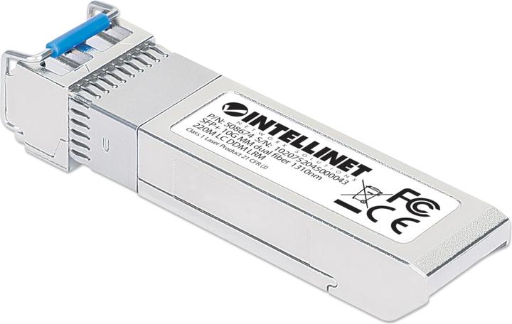 Immagine prodotto Intellinet Ricetrasmettitore Mini-GBIC SFP+ da 10 Gigabit per cavo in fibra ottica
