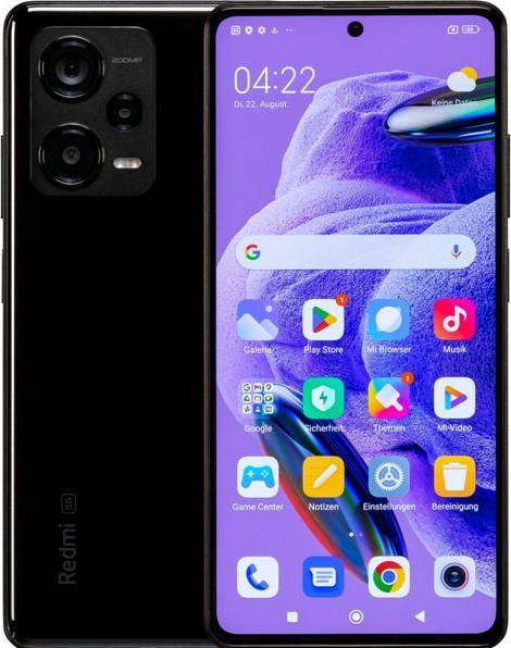 Productafbeelding Xiaomi Redmi Note 12 Pro+ (256 GB, Middernachtelijk zwart, 6.67", Dubbele SIM, 5G)