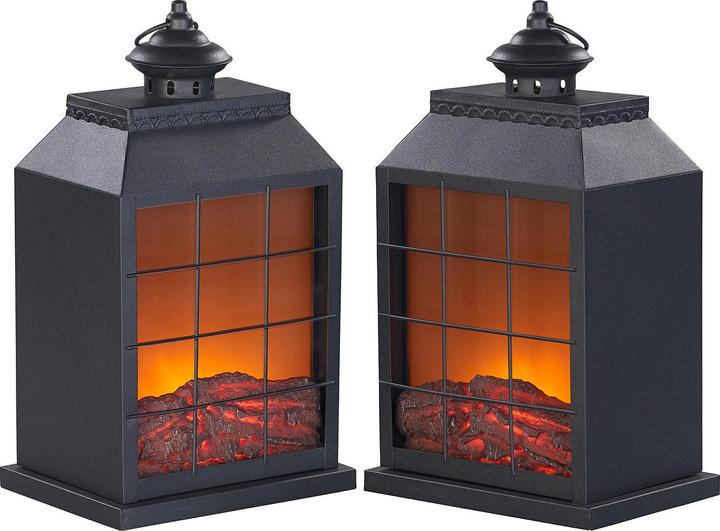 Immagine prodotto Carlo Milano Set di 2 camini decorativi elettrici