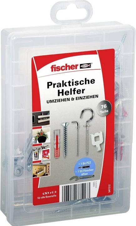 Image du produit Fischer Boîte de déménagement DuoPower 6,8 (64) (64 pcs)
