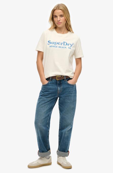 Actual product image Superdry Venue Metallic Relaxed Tee (8)