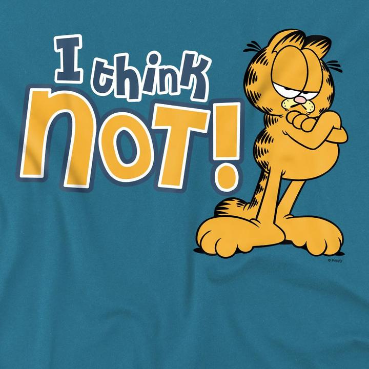 Immagine prodotto Garfield I Think Not Maglietta Uomo (M)