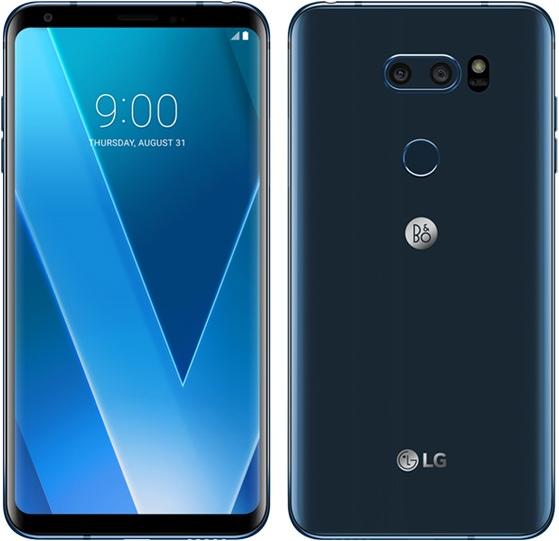 Actual product image LG V30+ (128 GB, Moroccan Blue, 6", Hybrid Dual SIM, 16 Mpx, 4G)