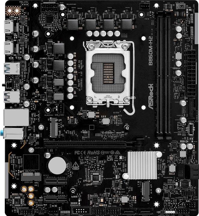 Produktbild AsRock B860M-H2 (LGA 1851, Intel B860, mATX)