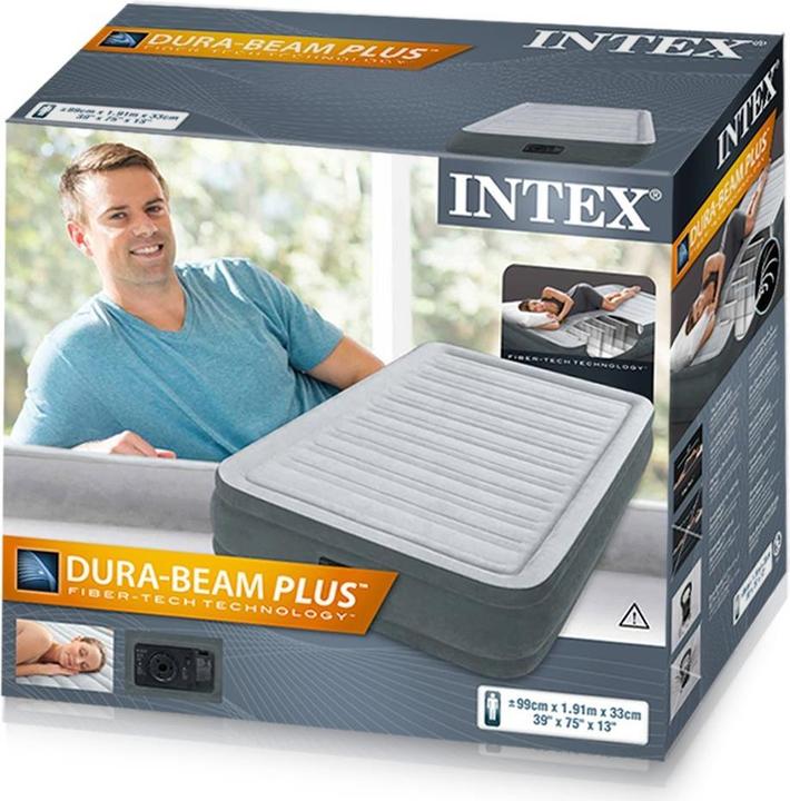 Immagine prodotto Intex Letto gonfiabile Comfort-Plush (100 x 190 cm)