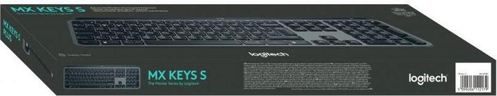 Image du produit Logitech MX Keys S (US, Sans fil)
