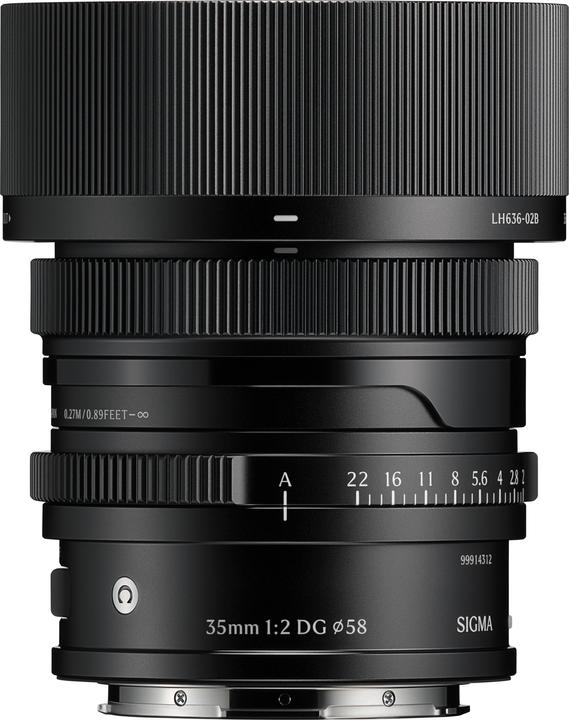 Produktbild Sigma 35mm F2,0 DG | Contemporary (L-Mount) (L-Mount, Vollformat)