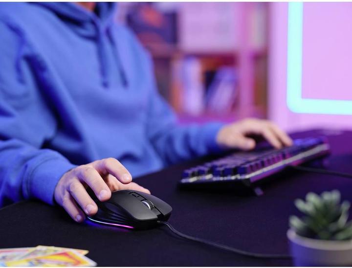 Produktbild Trust Gxt924 Ybar+ Gaming Mouse Black (Kabelgebunden)
