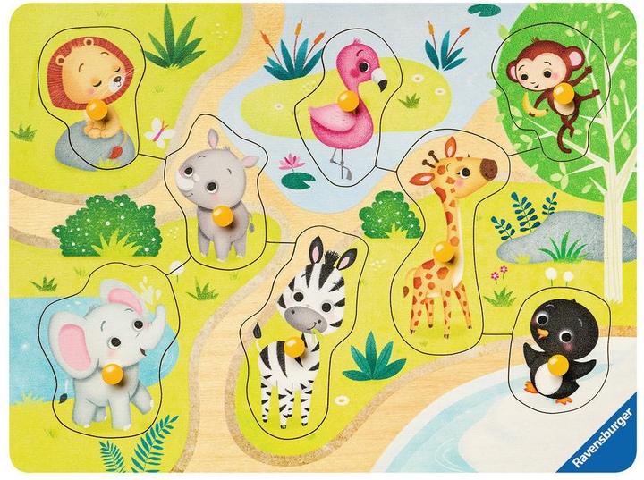 Actual product image Ravensburger On the way to the zoo (8 pieces)
