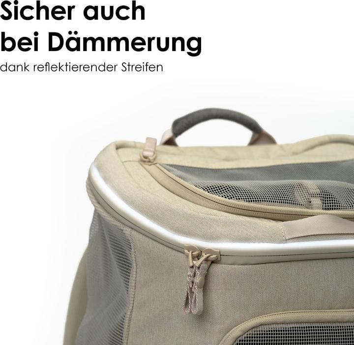 Produktbild LucyBalu HOP-ON Katzenrucksack (Katze, Sicherheitsverschluss)