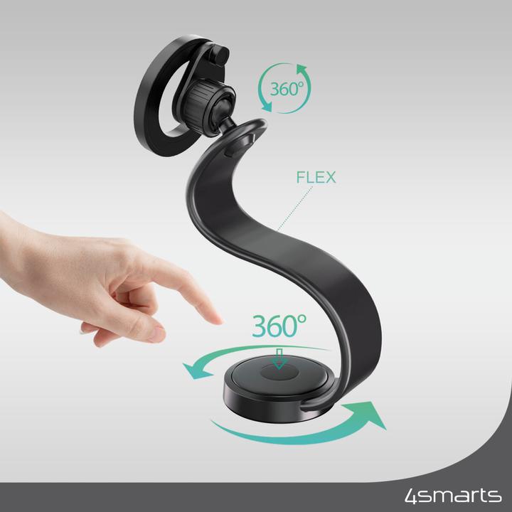 Immagine prodotto 4smarts Staffa Magnet Flex nera
