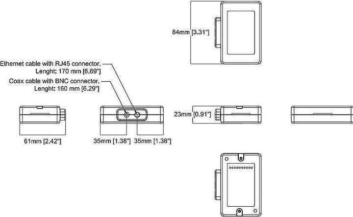 Actual product image Axis T8645 Compact Kit (Network Video Recorder (NVR))