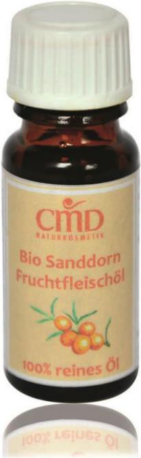 CMD Naturkosmetik Sanddorn Fruchtfleischöl Aus Kontrolliert Biologischem Anbau (10 ml, Gesichtsöl)