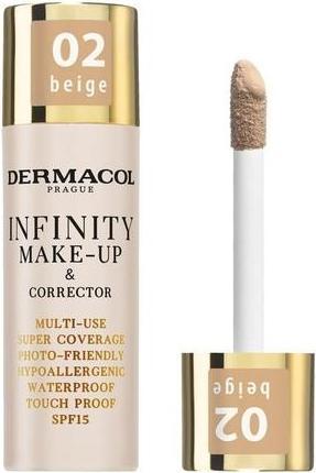 Actual product image Dermacol Infinity Make-Up & Corrector (02 Beige)
