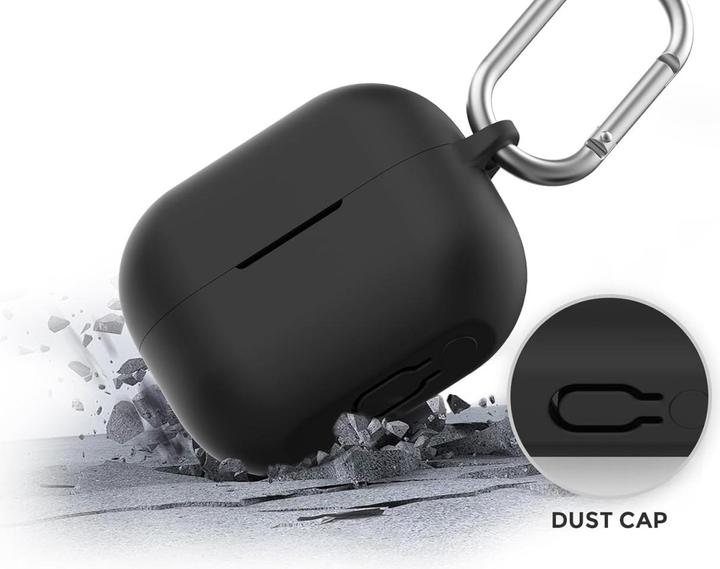 Produktbild Screenguard Samsung Galaxy Buds3 Pro Liquid Silicone Case Hülle mit Karabiner
