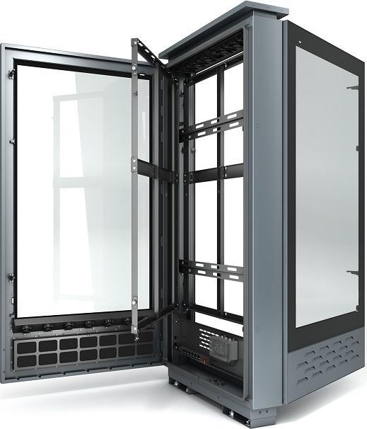 Produktbild DSS Outdoor Stele Portrait 2x79", Metall, Full Outdoor