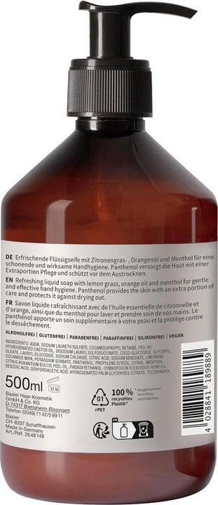 Immagine prodotto Basler Premium Lavaggio a mano all'arancia e alla citronella (Sapone liquido, 500 ml)