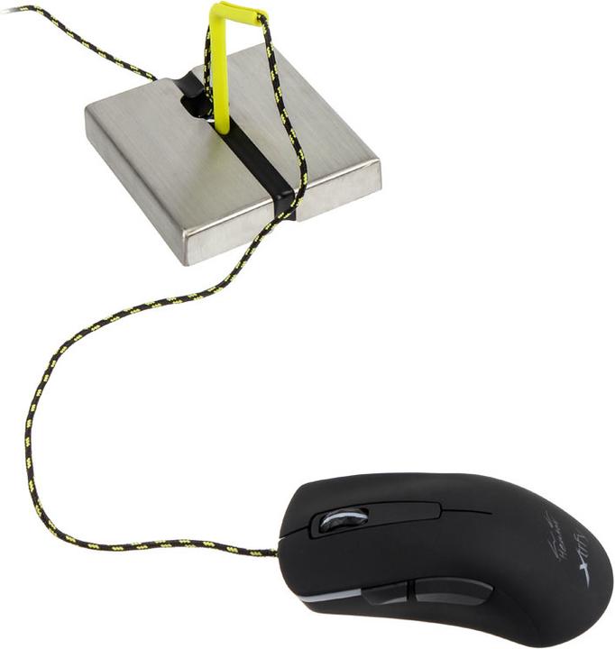 Actual product image CHERRY xtrfy B1 Mouse Bungee with LED and USB Hub