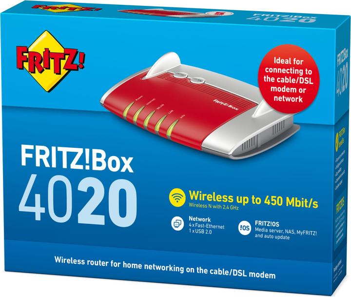 Produktbild AVM FRITZ!Box 4020 International