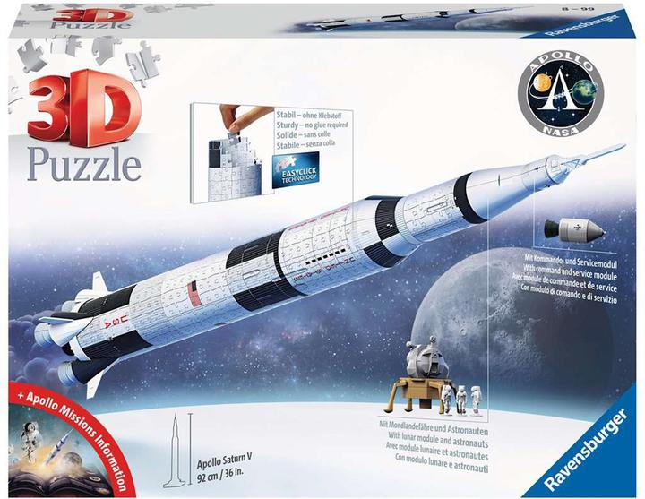 Ravensburger Apollo Saturn V Rocket (440 pezzi)