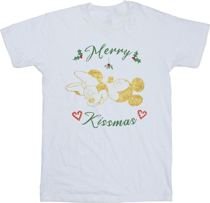 Disney Mickey Mouse Merry Kissmas TShirt (S)