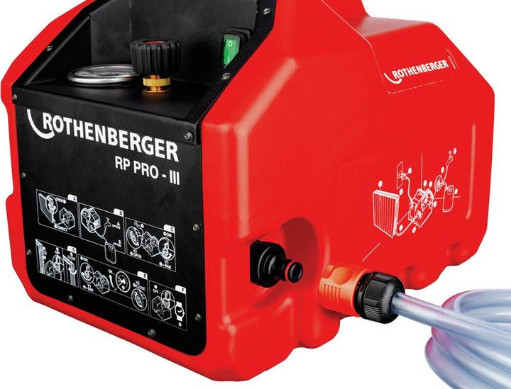 Rothenberger Test pump RP PRO III Electric up to 40 bar