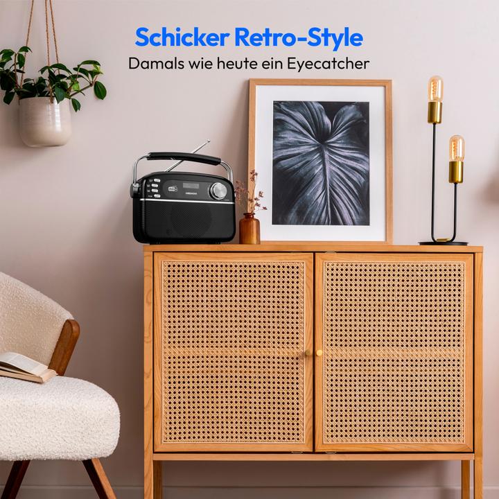 Image du produit Medion DAB+ Radio LIFE E66809 Noir (DAB+ DAB, FM, Bluetooth)