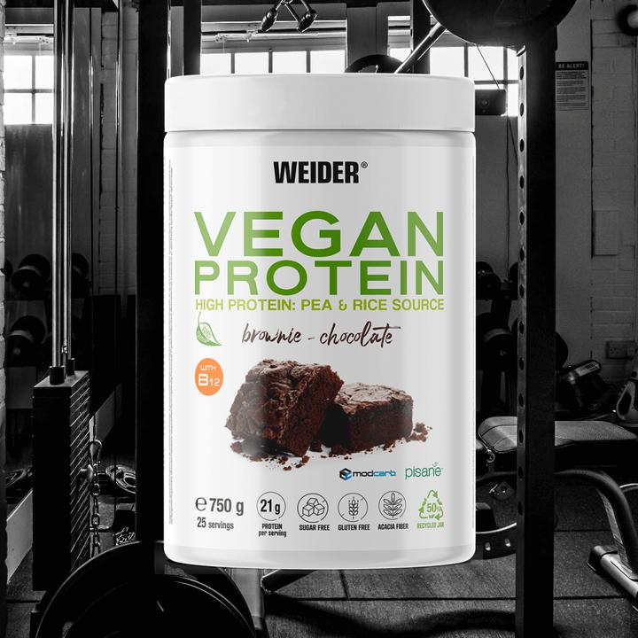 Immagine prodotto Weider Proteine vegane (Brownie al cioccolato, 1 pz., 750 g)