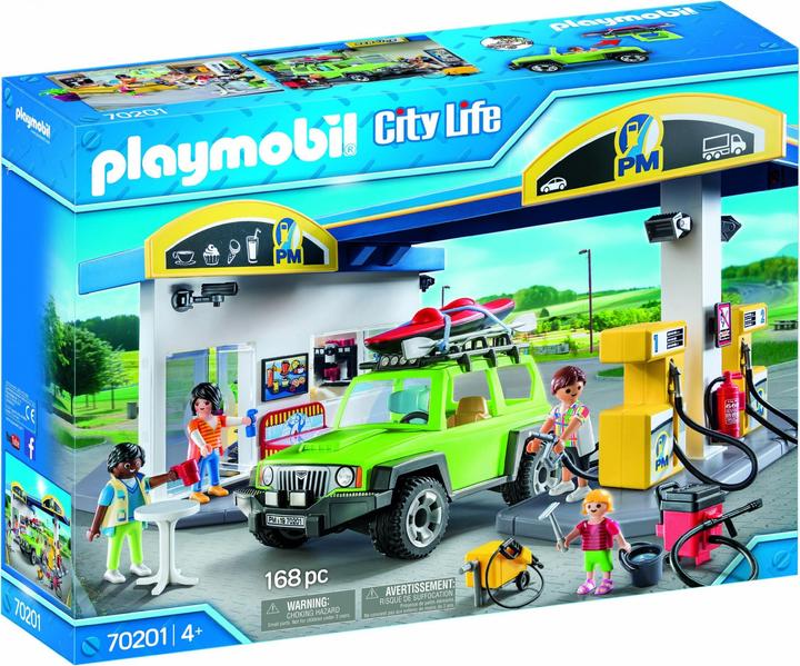 Playmobil Grosse Tankstelle (70201, Playmobil City Life)