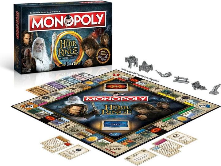 Produktbild Hasbro Monopoly Herr der Ringe (Deutsch)