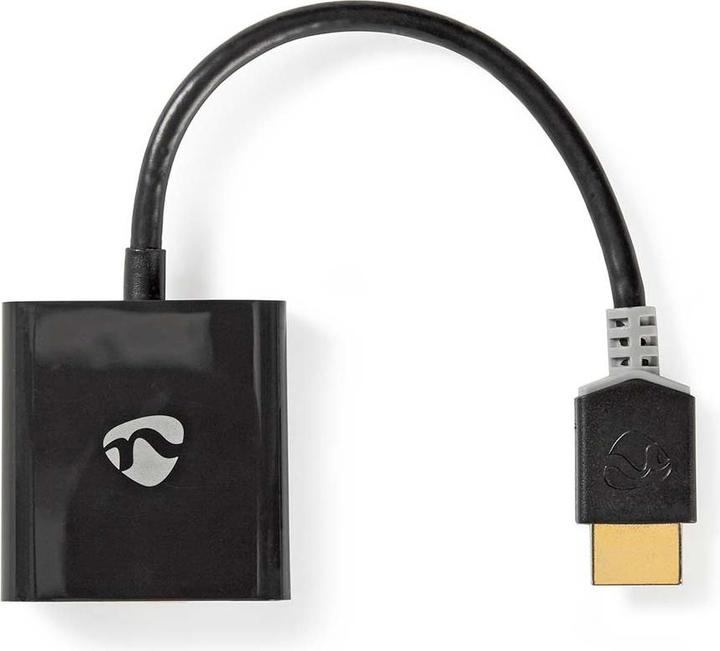 Actual product image Nedis CCBW34900AT02 - Video Cable Adapter (0.2 m, VGA (D-Sub), HDMI Type A (Standard), Female, Male (0.20 m, HDMI)
