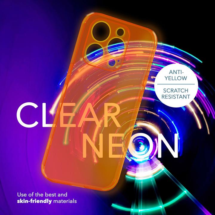 Image du produit Nalia Transparent Transparent Neon Silicone Cover (Apple iPhone 14 Pro Max)
