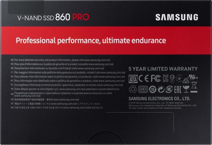 Produktbild Samsung 860 Pro (512 GB, 2.5")