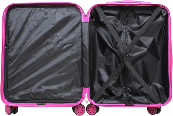 Produktbild Trendyshop365 Mittelgrosser Hartschalenkoffer mit Zahlenschloss (66 l, M (50 - 90l))
