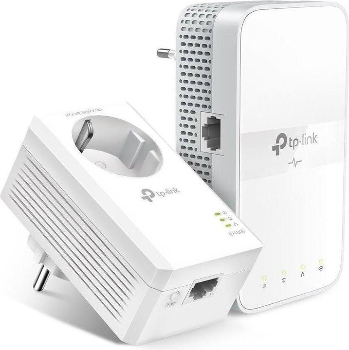 Actual product image TP-Link TL-WPA7617 KIT - Powerline Wi-Fi Kit (1000 Mbit/s)