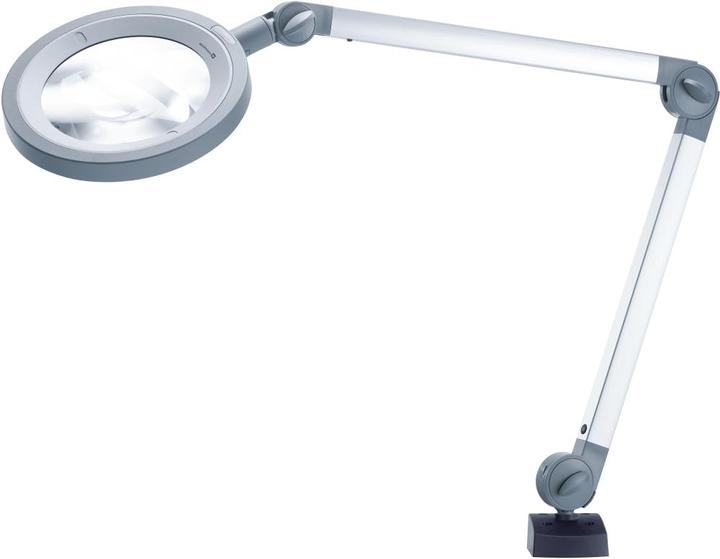 Produktbild Waldmann LED-Lupenleuchte MLD, 3,5 Dioptrien-Linse, stufenlos dimmbar, 12 W, 792 lm, 5000 K, Alum... (792 lm)