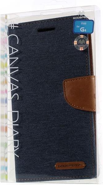 Actual product image Goospery Canvas Diary Series (LG G4)