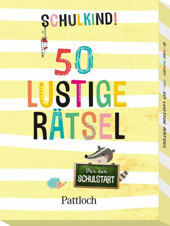 Produktbild Schulkind! 50 lustige Rätsel für den Schulstart (Deutsch)