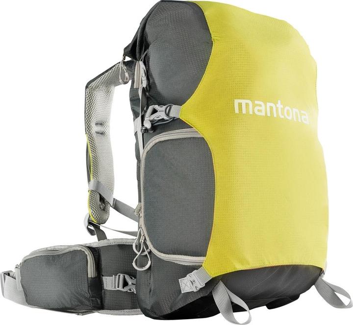 Produktbild mantona Kamerarucksack elementsPro 30 V2 grün (Fotorucksack)