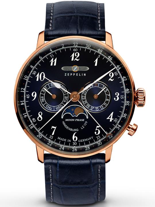 Zeppelin Hindenburg Mondphase (Chronograph, 40 mm)