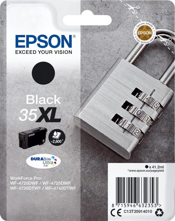 Immagine prodotto Epson Confezione Singola Nera 35xl (FC)