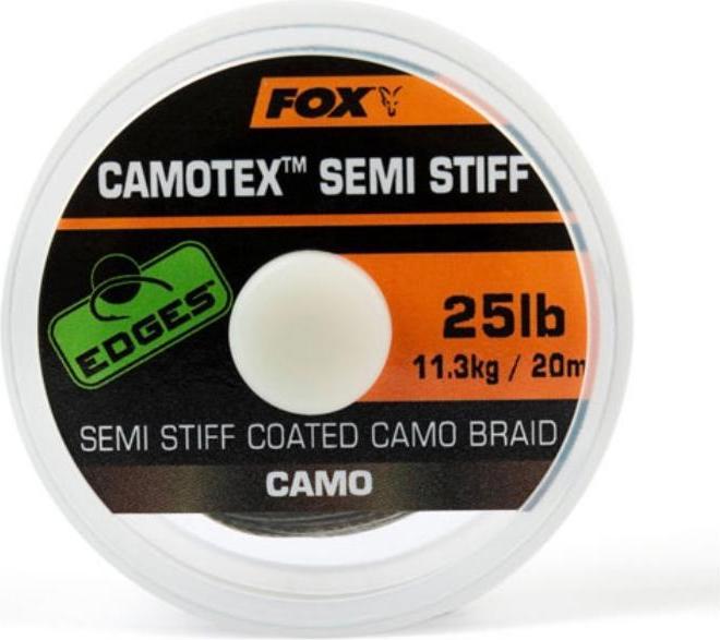 Actual product image Fox Rage Edges Camotex Semi-Stiff (11.34 kg)