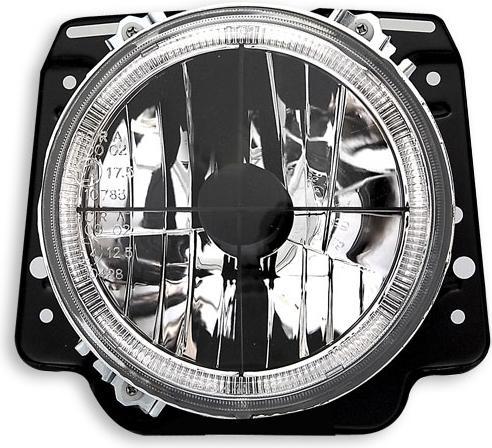 Actual product image Depo VW Golf 2 - Angel Eyes Headlights