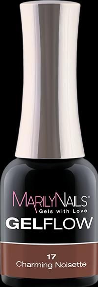 Marily Nails GELFLOW – 17 Charming Noisette (Charming Noisette, UV-Gel Lack)