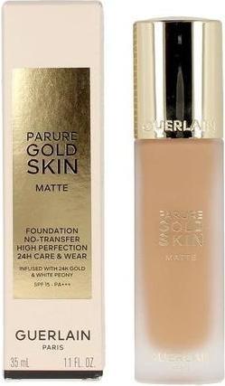 Actual product image Guerlain Parure G Mat Fluid Fond de Teint No 4W (4W Warm)